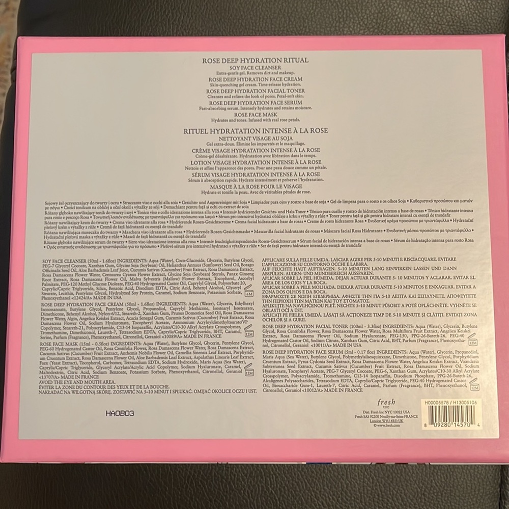 Fresh Rose Deep Hydration Ritual Set - Picture 2 of 2